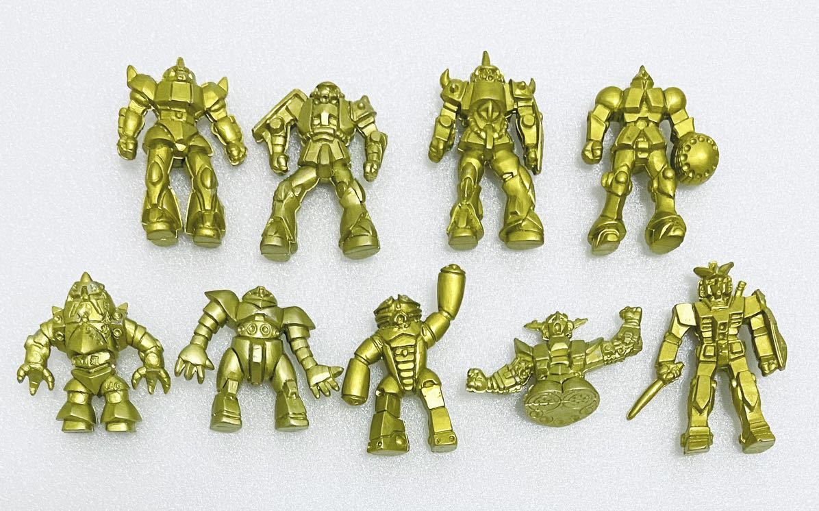 機動戦士ガンダム 消しゴム 金色9個セット まとめて 日本サンライズ