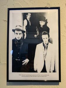 CLASH JOE STRUMMER UK punk A4 постер сумма имеется ⅱ