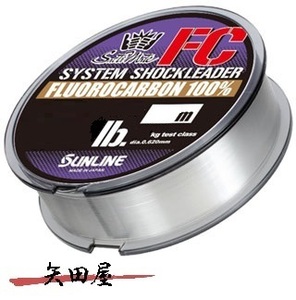 サンライン ソルティメイト システムショックリーダー FC 70lb 20号