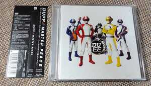 ♪DUFF ダフ【MASTER PEACE】CD+DVD♪帯付き/AVCH78033B