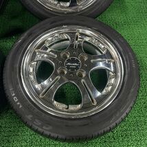 希少！軽用！ワーク　ユーロライン　work 14×5J+45 溝あり165/55R14 ワゴンR NBOXラパンL700ミラタントエブリィハイゼット_画像2