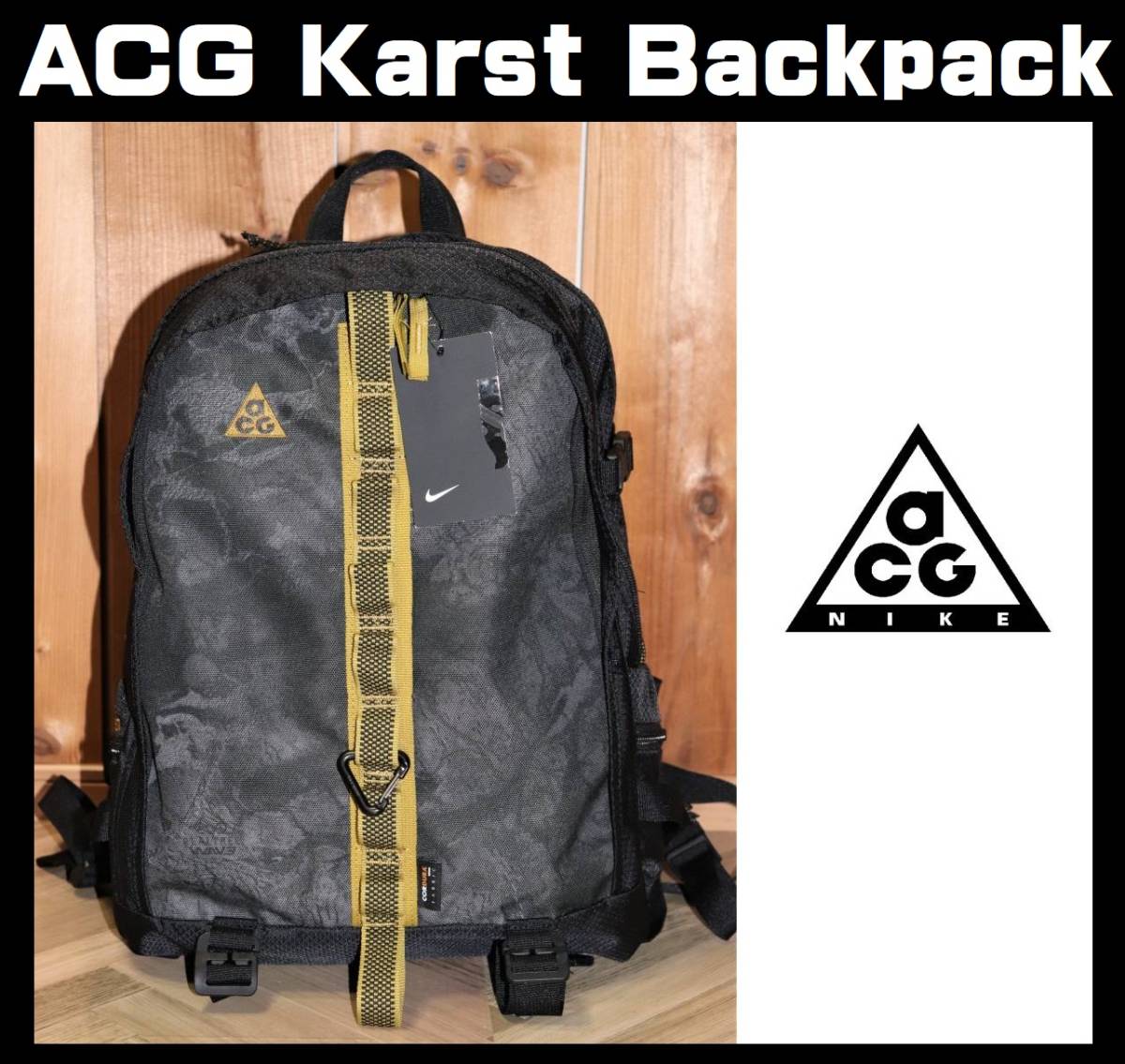 ACG 22SS リュック 黒 バックパック BACKPACK-