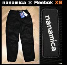 即決【未使用】 nanamica × Reebok ★ ベクター コーデュロイ トラックパンツ (XSサイズ) ★ ナナミカ 別注 リーボック FM3852 太畝_画像1