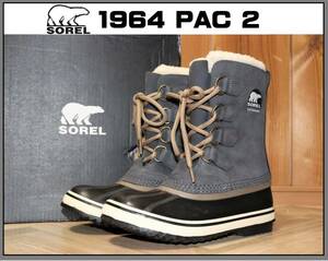 即決【未使用】 SOREL ★ 1964 PAC 2 スノーブーツ (US6/23cm) ★ ソレル 税込定価1万9800円・品番NL1645-048 防寒 防水