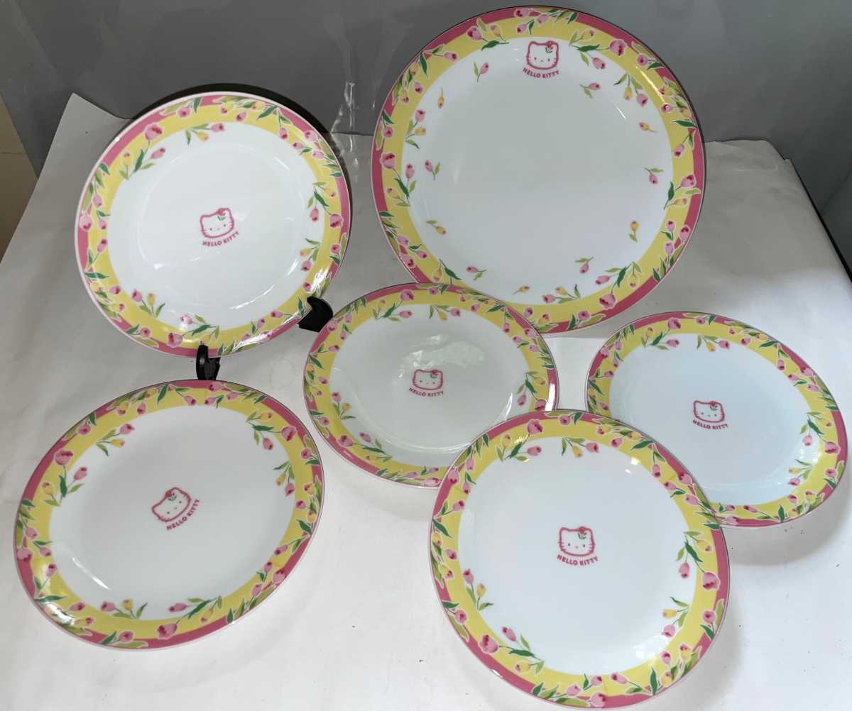 新品 ハローキティ 薬味おろし小皿 キッチングッズ 陶器製 日本製
