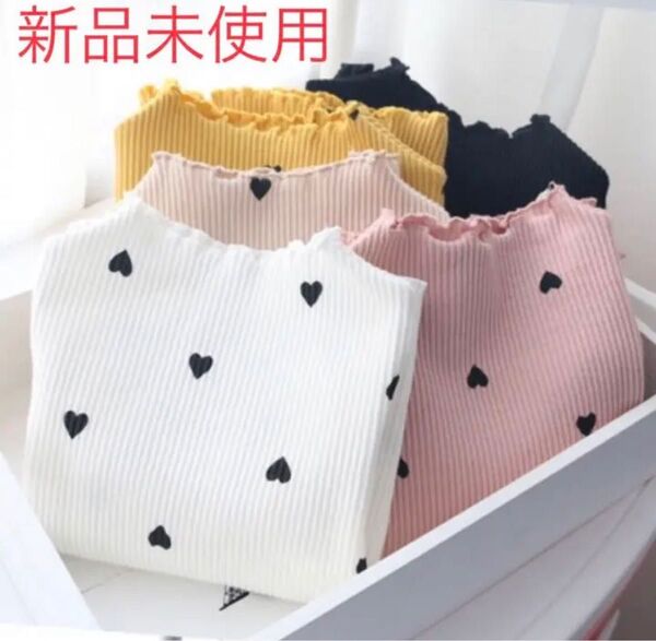 トップス 韓国子供服 ハート柄 新品未使用