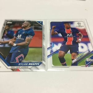 ★ キリアン・ムバッペ 2020-21 21-22Topps UEFA Champions League Japan Edition 2枚セット ★即決