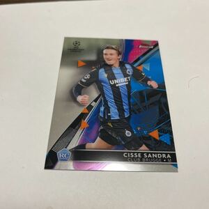 ★【シセ・サンドラ】RCルーキー2021-22 Topps Finest UEFA Champions League★即決