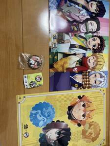 Kura Sushi Clear File 2 Can Batch Kana Penish Blade Can Badge