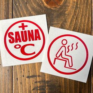 [2 kind entering ]SAUNA sauna sauna mania sauna -sa road sauna .... ... bath integer was cutting sticker seal 10 color 