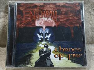 [辺境メタル] ENTHRALL - THROSE OF FIRE 2011年 インド プログレメタル 弱流通盤 廃盤 レア盤