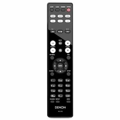 [送料無料] DENON 新品 リモコン RC-1175 ネットワークレシーバー DRA-N5 用 ミニコンポ 等