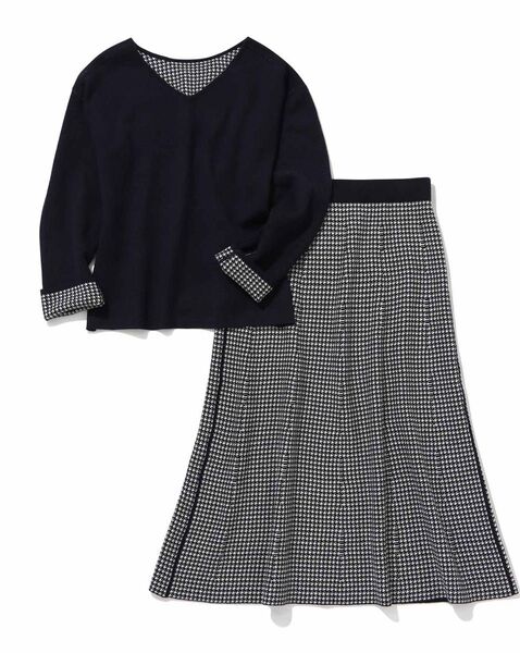 ROPE リバーシブルニットセットアップ