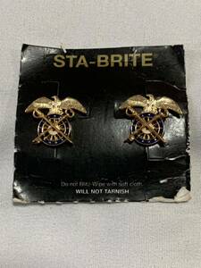 OKINAWA 米軍放出品 STA - BRITE BADGE 帽章 バッジ 【NO.AK1-11】