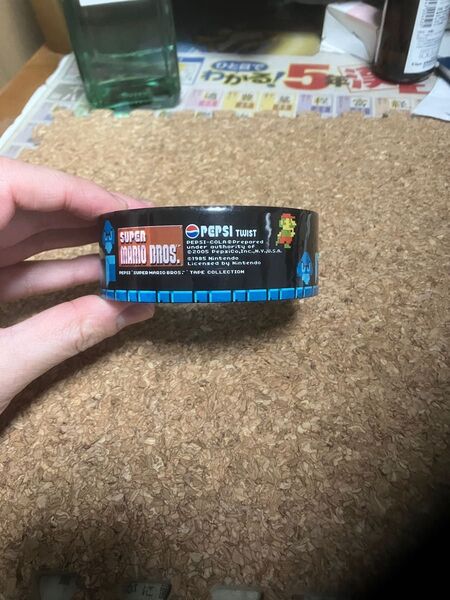 【非売品】マリオのラッピングテープ クリスマスプレゼントやバレンタインのラッピングに使えます