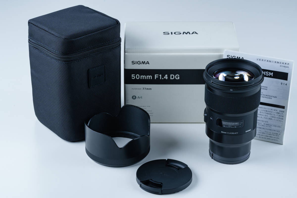 再×14入荷 (元箱なし)SIGMA 50mm F1.4 DG HSM Art Eマウント | www