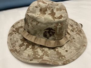 ◆ USMC 【United　States　Marine　Copeｓ】 デザート迷彩　ブーニーハット　５４ｃｍ◆