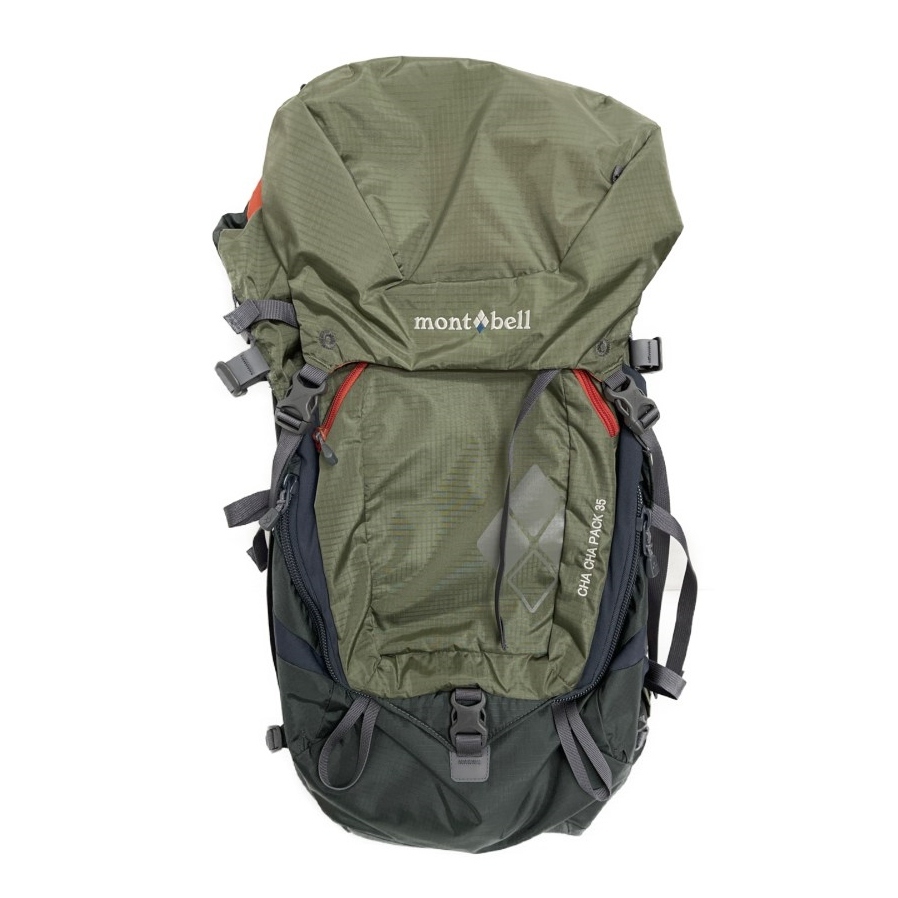 最大74%オフ!モンベル チャチャパック35 赤 ザック 登山用品