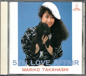 【中古CD】高橋真梨子/5TH LOVE AFFAIR/ライブアルバム/92年盤