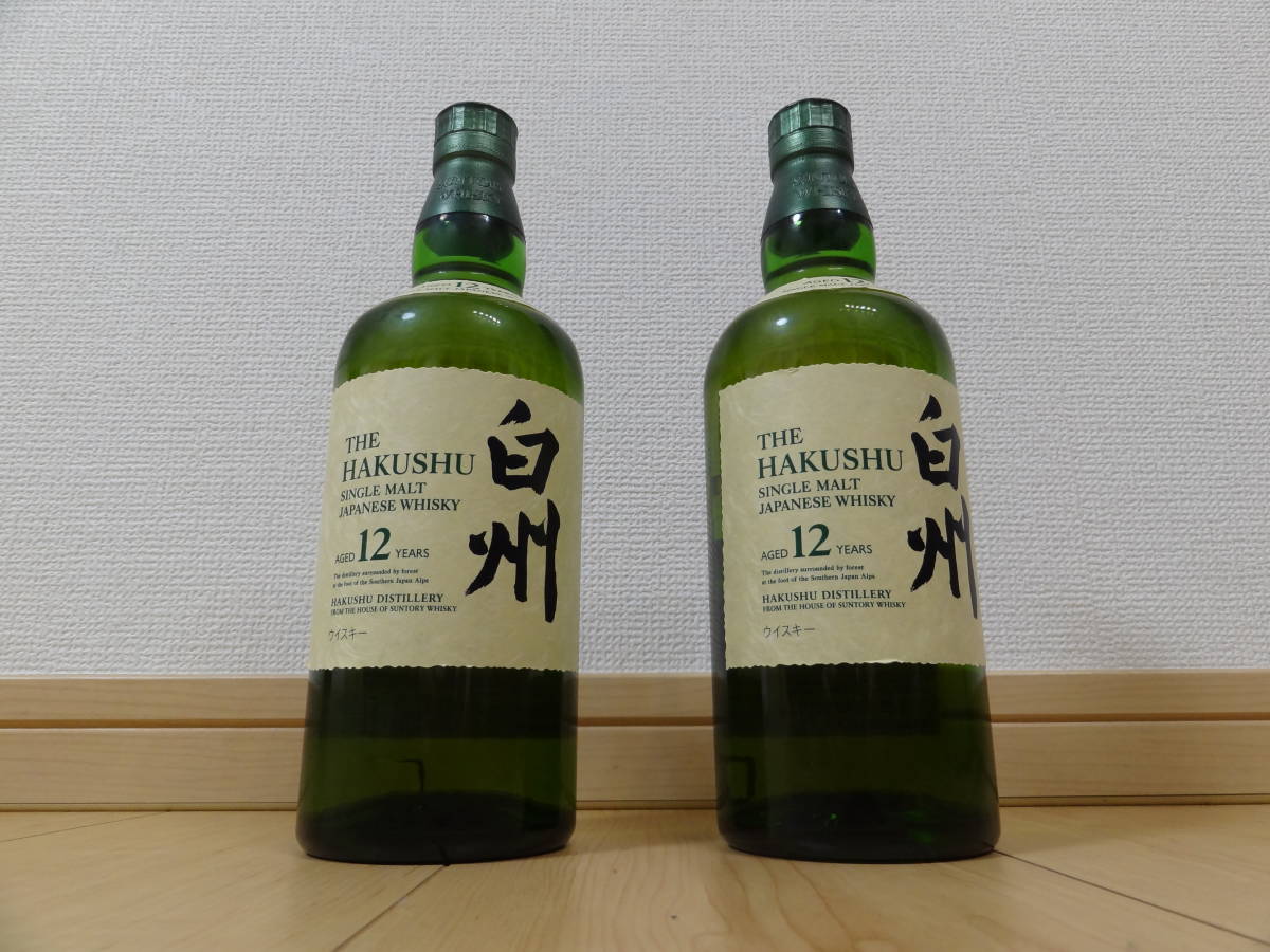 ヤフオク! -「白州 12年 2本」の落札相場・落札価格