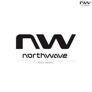 【NORTHWAVE】ノースウェーブ★02★ダイカットステッカー★切抜きステッカー★8.0インチ★20.3cm