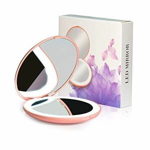  cosmetics mirror cosmetics mirror light attaching 10 times magnifying glass compact mirror 150 times adjustment .