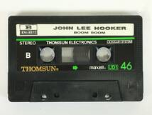 ■□O112 JOHN LEE HOOKER ジョン・リー・フッカー BOOM BOOM ブーム・ブーム カセットテープ□■_画像7