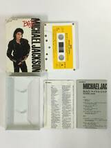 ■□O106 MICHAEL JACKSON マイケル・ジャクソン BAD バッド カセットテープ□■_画像5