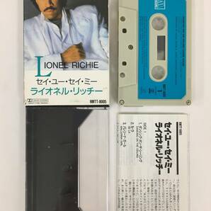 ■□O633 LIONEL RICHIE ライオネル・リッチー DANCING ON THE CEILING セイ・ユー・セイ・ミー カセットテープ□■の画像5