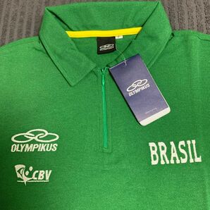 バレーボール ブラジル代表 オーセンティック トラベルポロシャツ　Sサイズ　
