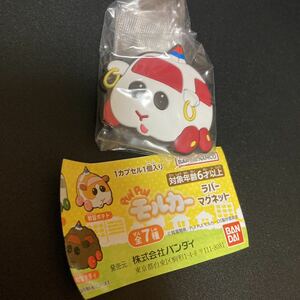 PUI PUI モルカー ラバーマグネット 教習ローズ マグネット グッズ ガチャポン ガシャポン ガチャガチャ