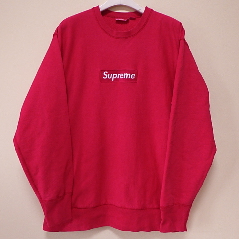 ヤフオク! -「supreme ボックスロゴ トレーナー」の落札相場・落札価格