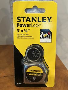 STANLEY スタンレー 3 X 1/4インチ POWERLOCK KEY TAPE　メジャー(39-130) キーホルダー　ガレージ