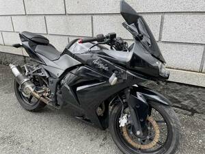  ヨシムラマフラー装備　 ニンジャ２５０ EX250K 書類、鍵付き レストアベース車