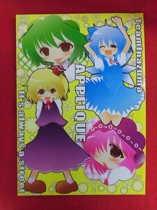 R053 東方Project同人誌 APPLIQUE Team Inazuma 相沢 2009年★同梱5冊までは送料200円