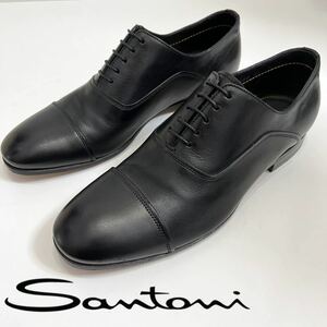  new goods UK5 sun to-ni leather shoes 444s black 