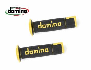 DOMINO グリップ A450レーシングタイプ ブラック×イエロー