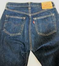 □LEVI'S S501XX 44501 大戦モデル W31 L36 色濃 片面BIG-E リーバイス デニム 復刻 米国バレンシア製 皮パッチ RHC LVC アメカジ ＃7_画像6