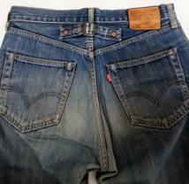 □LEVI'S 702XX 戦前モデル 1937 LVC W32 L34 片面BIG-E リーバイス 赤耳 デニム ジーンズ 501XX 復刻 日本製 皮パッチ RHC ＃9_画像6