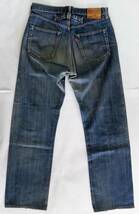 □LEVI'S 702XX 戦前モデル 1937 LVC W32 L34 片面BIG-E リーバイス 赤耳 デニム ジーンズ 501XX 復刻 日本製 皮パッチ RHC ＃9_画像4