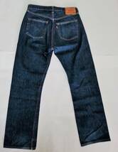 □LEVI'S S501XX 44501 大戦モデル W31 L36 色濃 片面BIG-E リーバイス デニム 復刻 米国バレンシア製 皮パッチ RHC LVC アメカジ ＃7_画像5