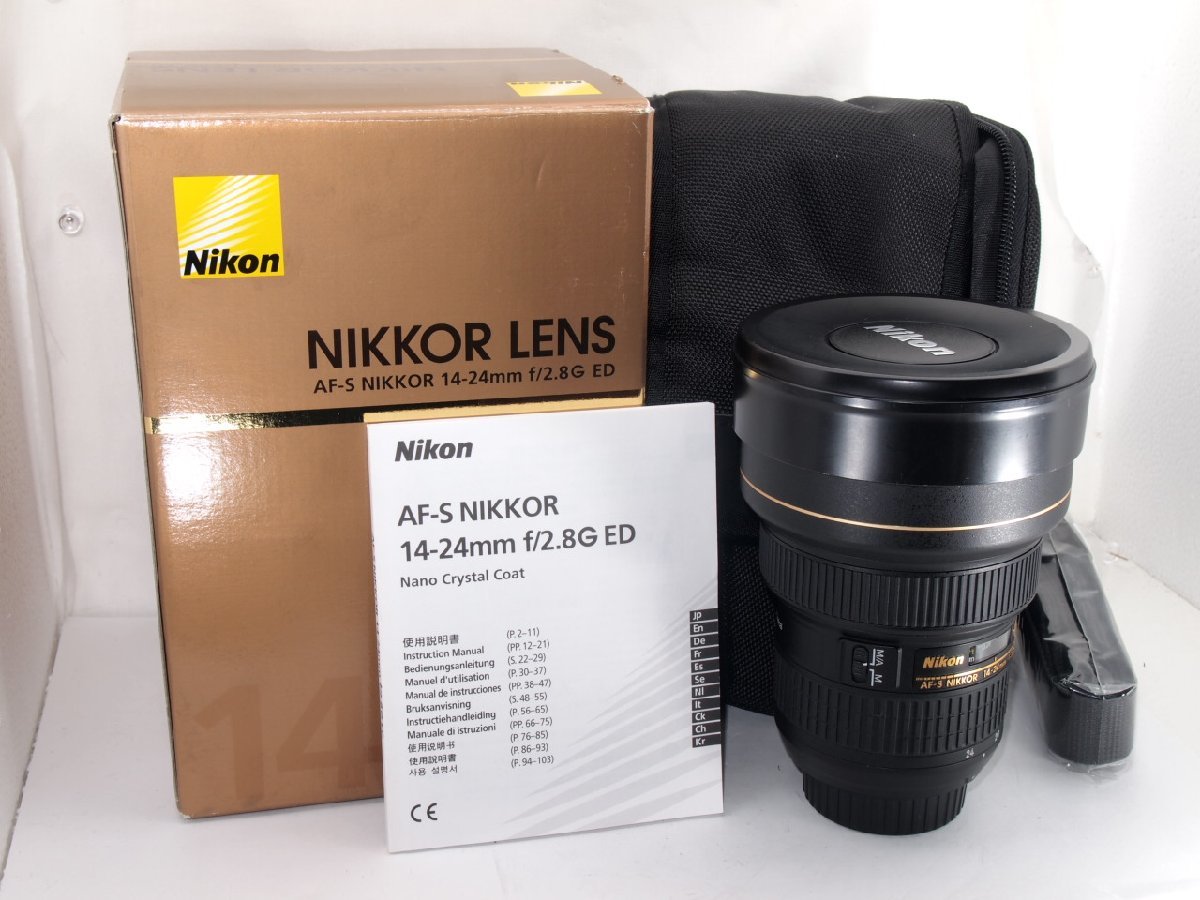 ニコン AF-S NIKKOR 14-24mm f/2.8G ED オークション比較 - 価格.com