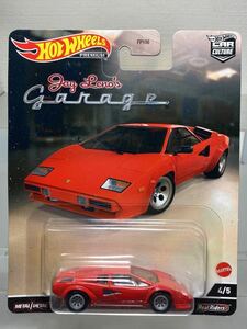 Hot Wheels CAR CULTURE jay leno's garage ランボルギーニカウンタック LAMBORGHINI COUNTACH LP 5000 QV