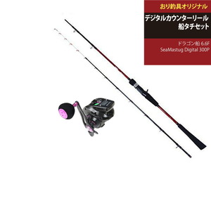 船タチセット ドラゴン船 6.6F+SeaMastug Digital 300P