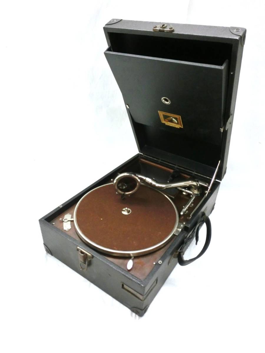 ✨売れ筋特価品✨ 動作品 蓄音機 コロムビア アンティーク SPレコード