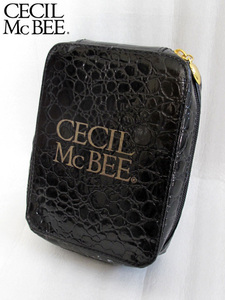 CECIL McBEE Cecil McBee Logo мульти- сумка eko задний большая сумка compact место хранения крокодил style Heart черный / Gold 