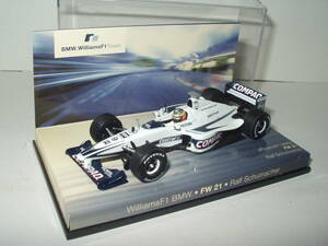 PMA Williams F1 BMW FW21 #9 R.Schumacher / ミニチャンプス ウィリアムス F1 BMW FW21 ( 1:43 ) R.シューマッハ