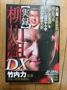 送料格安★【劇画】監修・真樹日佐夫、作画・マグナム元気『実録・柳川組DX』ー山口組全国制覇「殺しの軍団」在日暴力団、柳川次郎