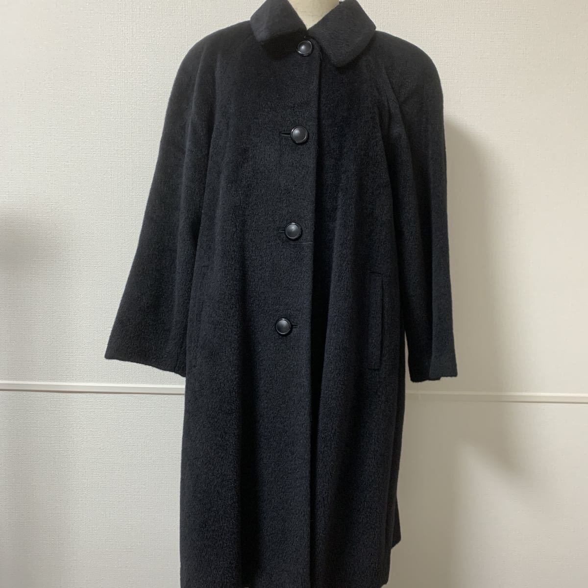 新品 JANE SMITH W-FACE ロングコート キャメル ウール 日本製
