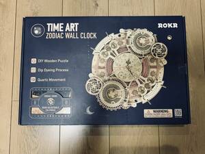ROKR 木製パズル 立体パズル 掛け時計
